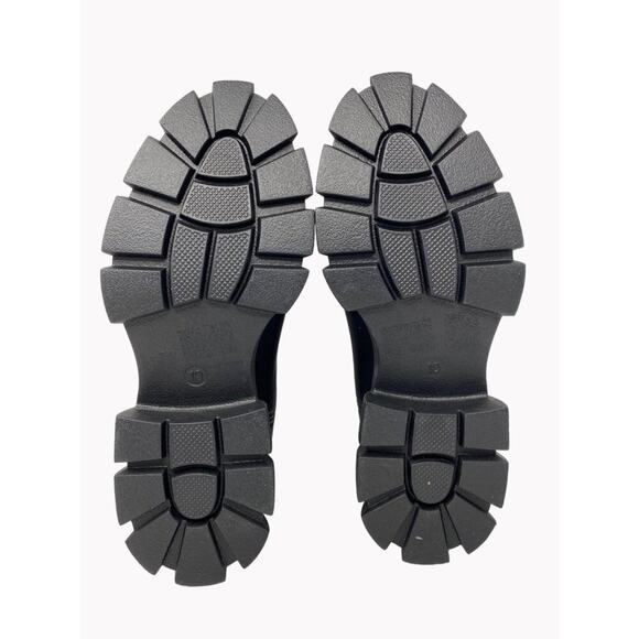 Jeffrey Campbell Womens Black Ankle Lug Moto Slip On Boots Sz 10 - Picture 8 of 11